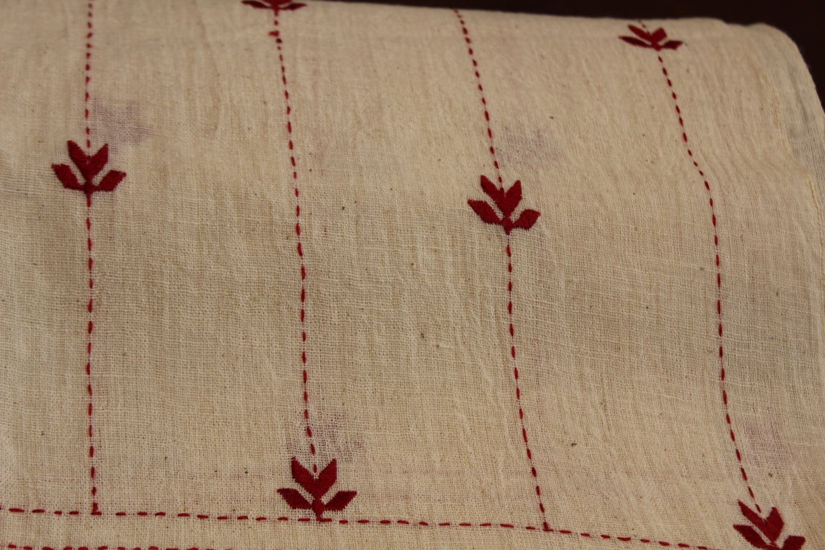 Kala Cotton Hand Embroidered Scarf