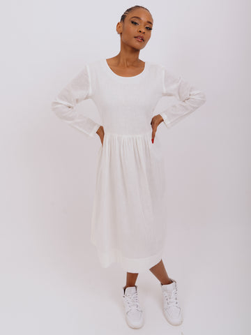 Ivory Full Sleeve dress