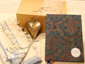 Gift Hamper Box with Blue Scarf